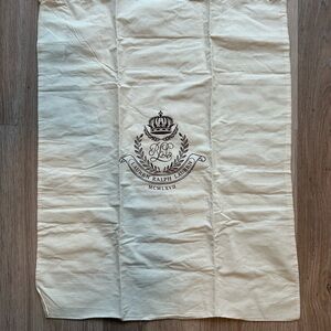 Ralph Lauren Ivory Storage Bag